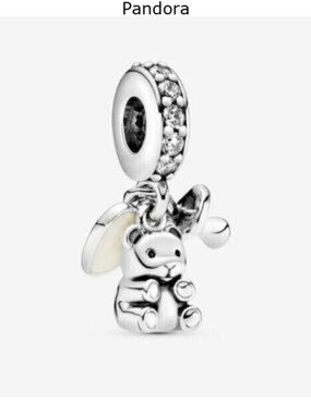 Pandora Baby Teddy Bear Dangle Charm